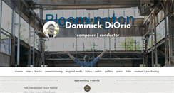 Desktop Screenshot of dominickdiorio.com